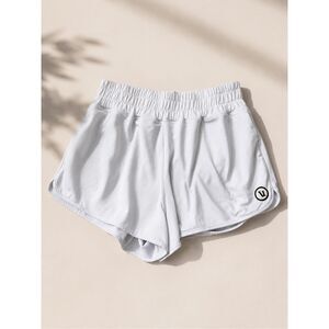 Vuori White Athletic Shorts Lightweight Breathable, Lrg G20